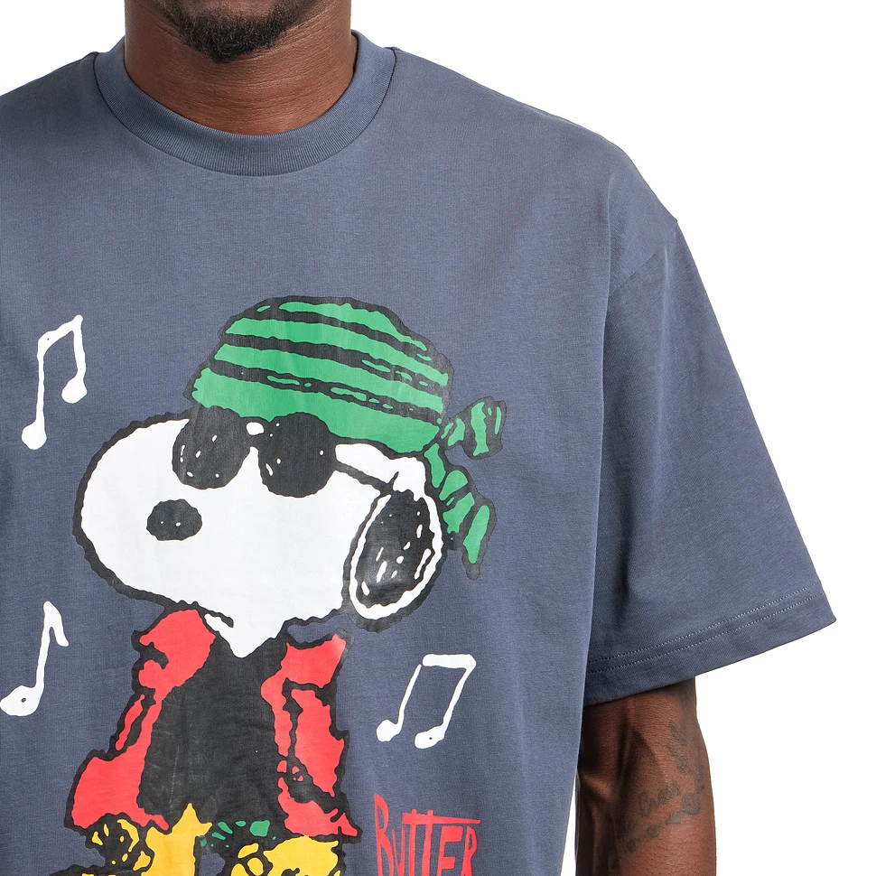 Butter Goods x Peanuts - Music Tee