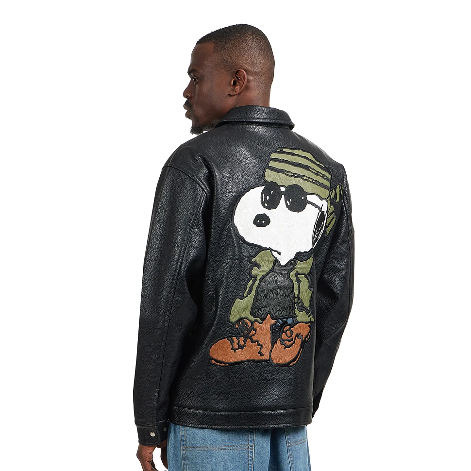 Butter Goods x Peanuts - Guard Dog Jacket (Black) | HHV