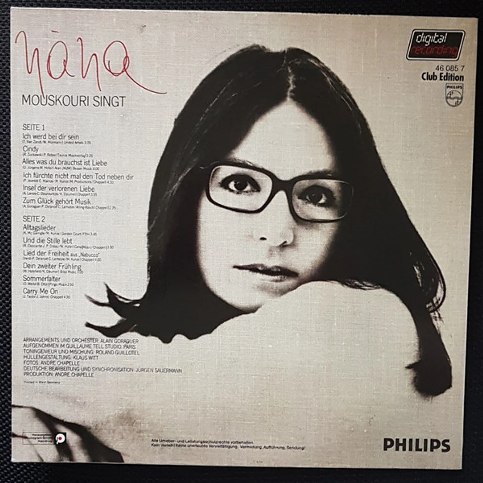 Nana Mouskouri - Nana Mouskouri Singt