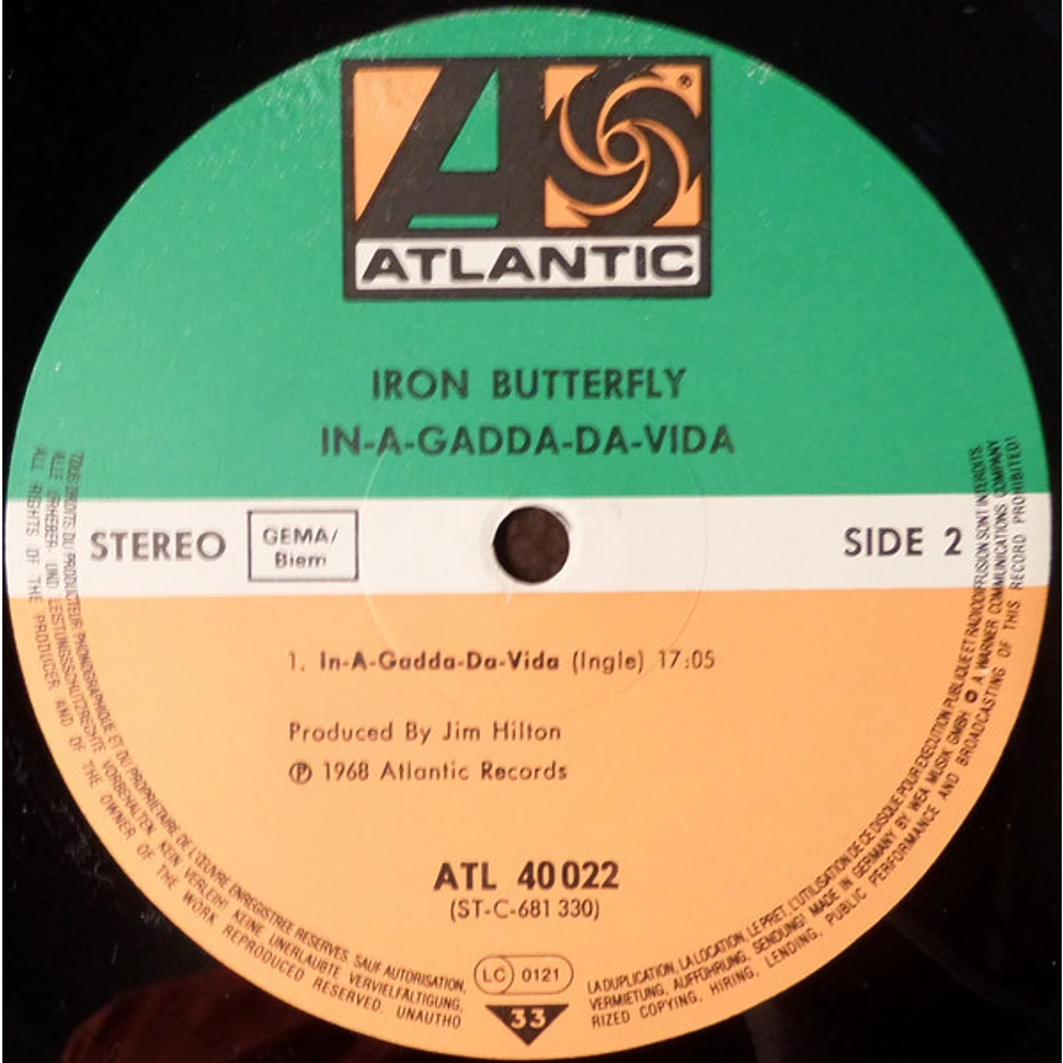 Iron Butterfly - In-A-Gadda-Da-Vida