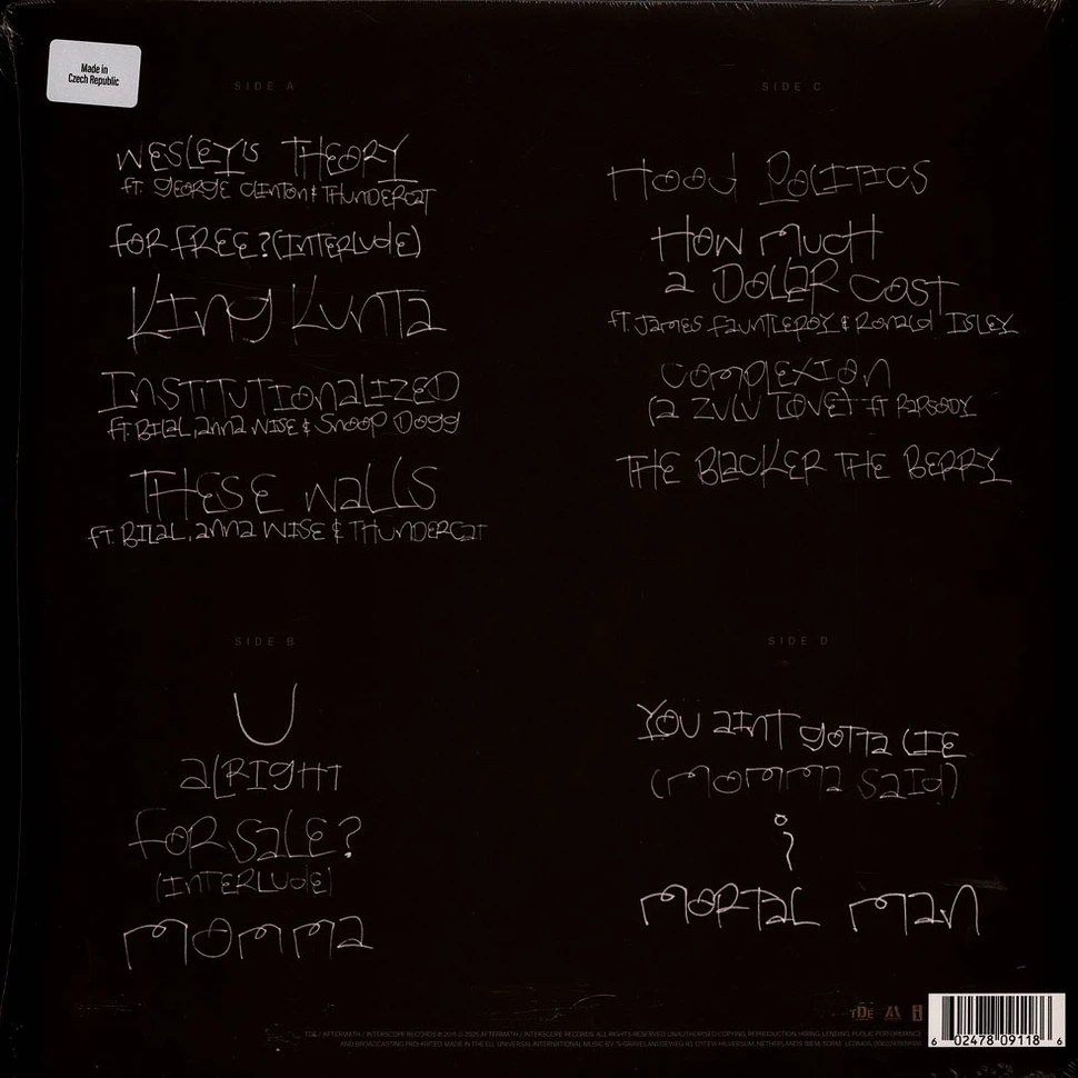 Kendrick Lamar - To Pimp A Butterfly 10th Anniversary Black Vinyl Edition