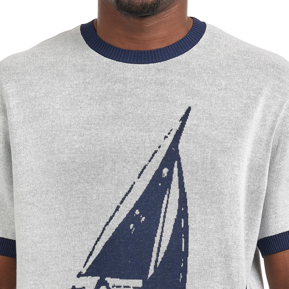 Beams Plus - Knit Tee Box Jacquard