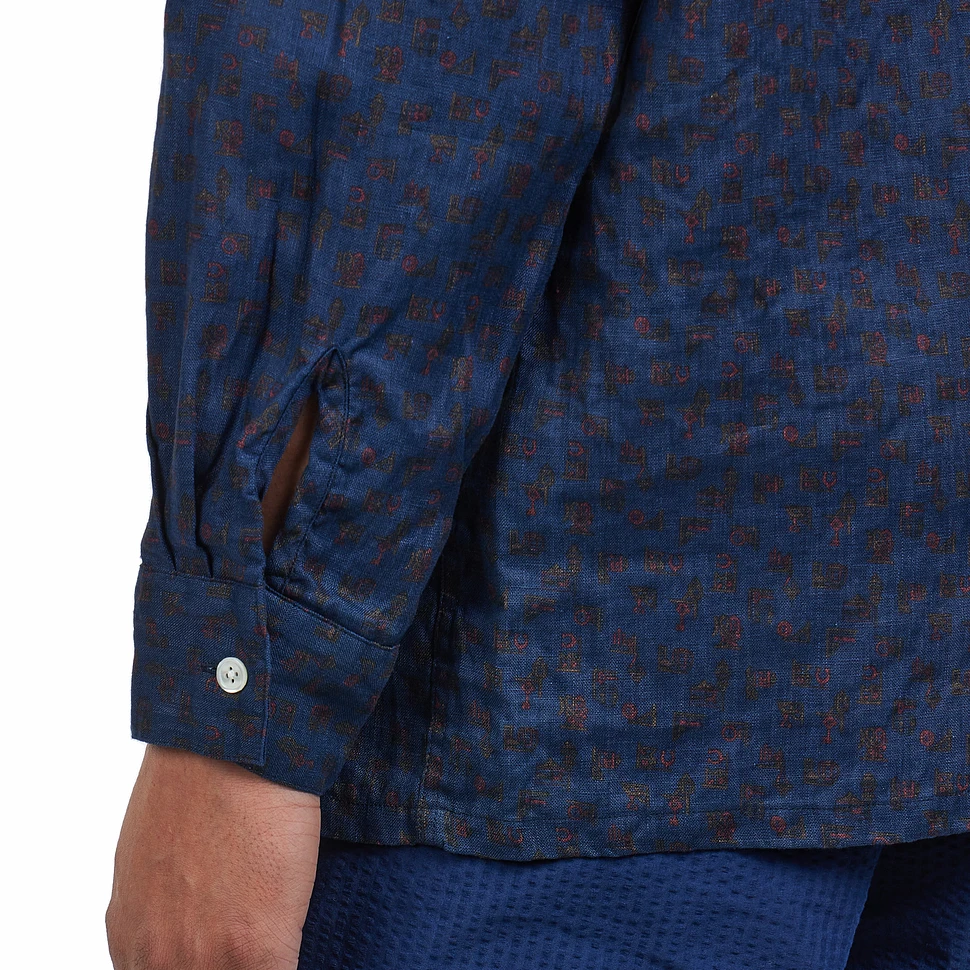 Beams Plus - Open B.D. Linen Print