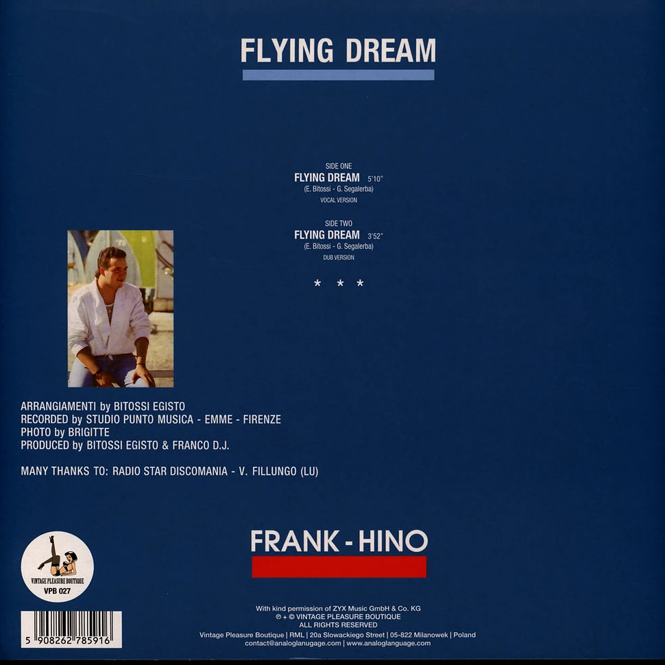 Frank Hino - Flying Dream
