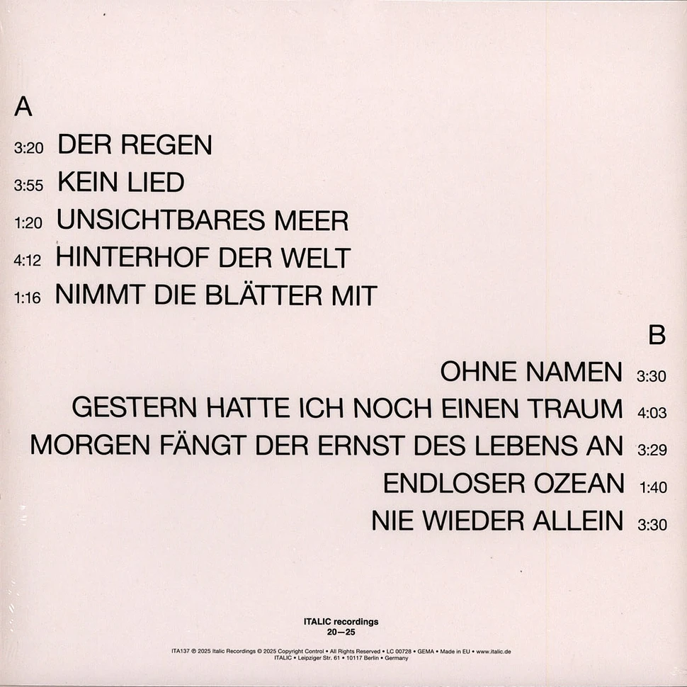 Julian Knoth von Die Nerven - Unsichtbares Meer HHV Exclusive Coke Bottle Green Vinyl Edition