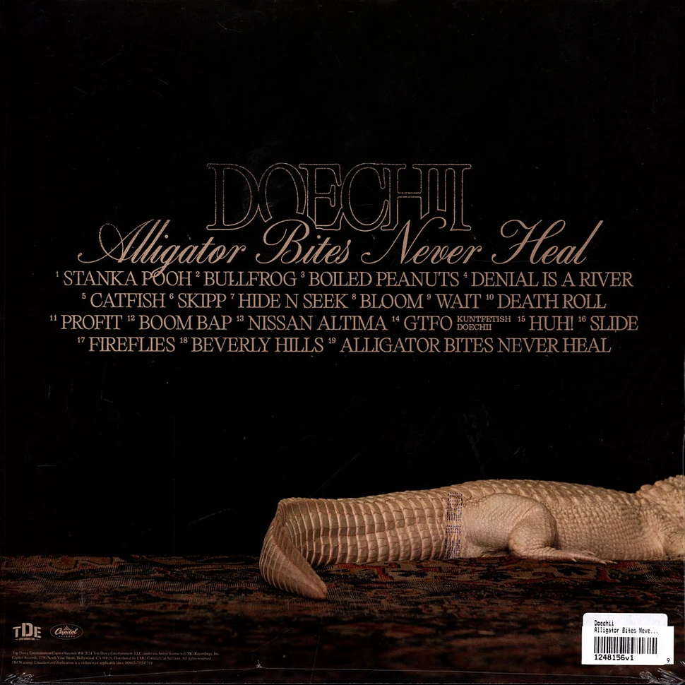 Doechii - Alligator Bites Never Heal Translucent Hazel Vinyl Edition