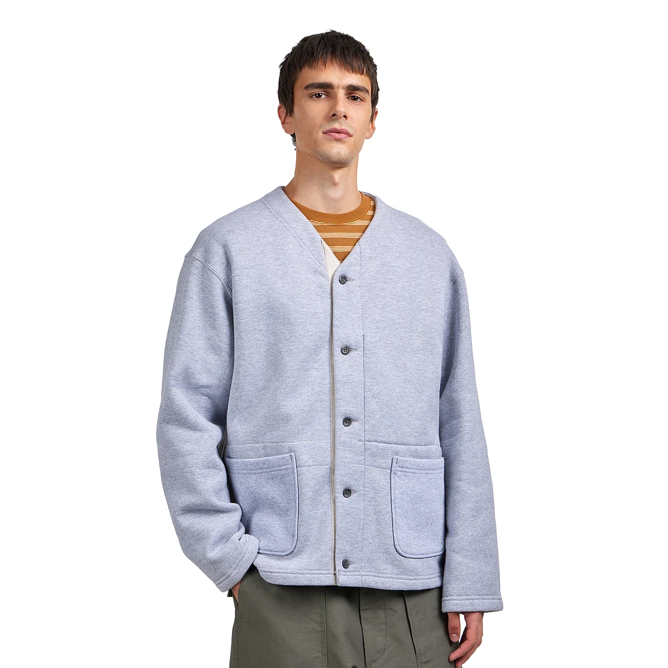 Engineered Garments - Knit Cardigan (Heather Grey) | HHV