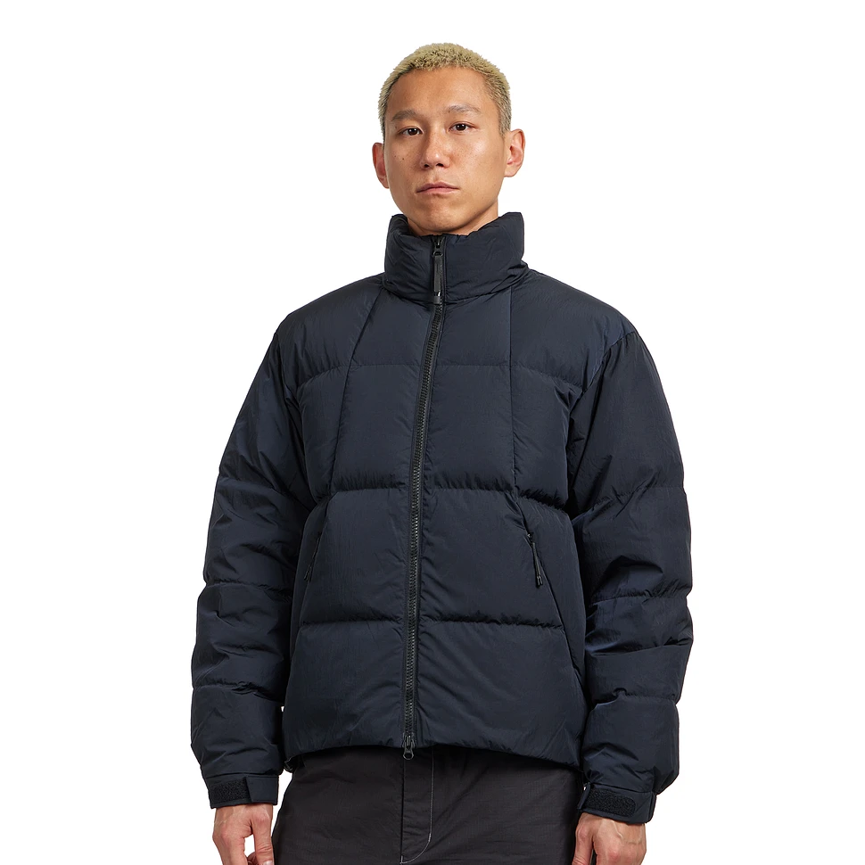 Goldwin Hybrid Down Jacket XL ネイビー　新品 Goldwin - Dope Dyed Ripple Nylon Down Jacket (Dark Navy) | HHV