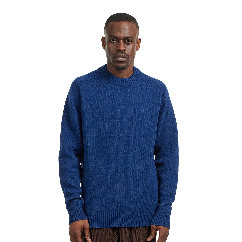 Barbour Grangetown Crew Neck Sweater (Inky Blue) HHV