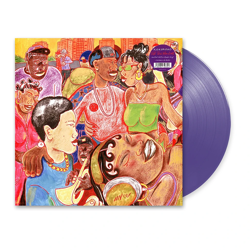 Kokoroko - Tuff Times Never Last Purple Vinyl Edition Poster
