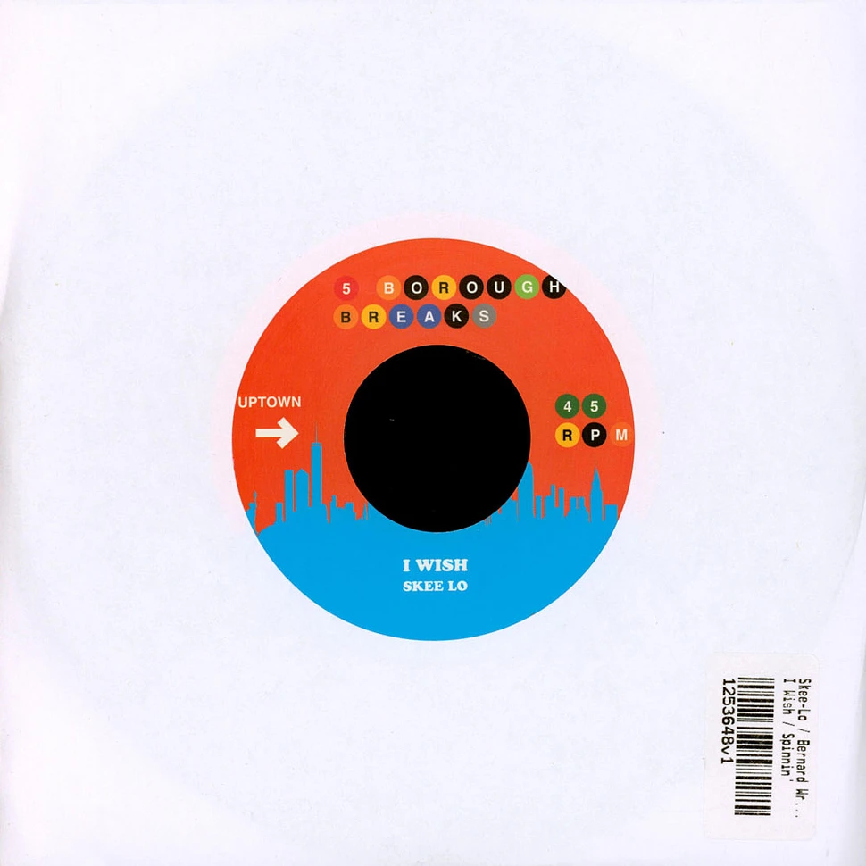 Skee-Lo / Bernard Wright - I Wish / Spinnin' - Vinyl 7