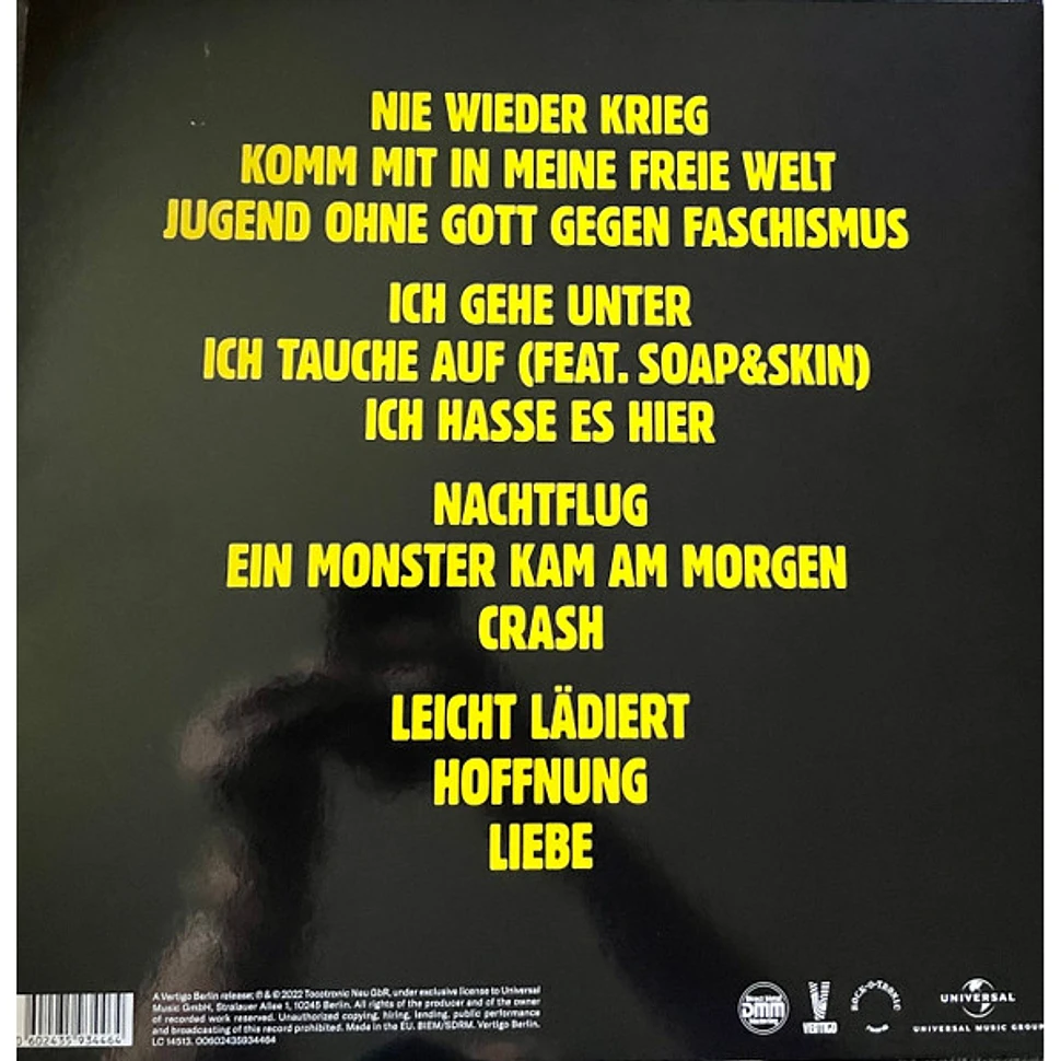 Tocotronic - Nie Wieder Krieg