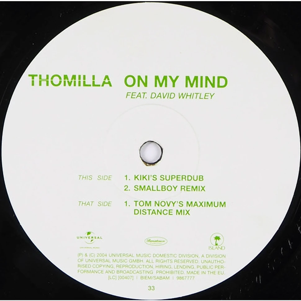 Thomilla - On My Mind (Limited Remix Edition Vinyl Vol. 2)