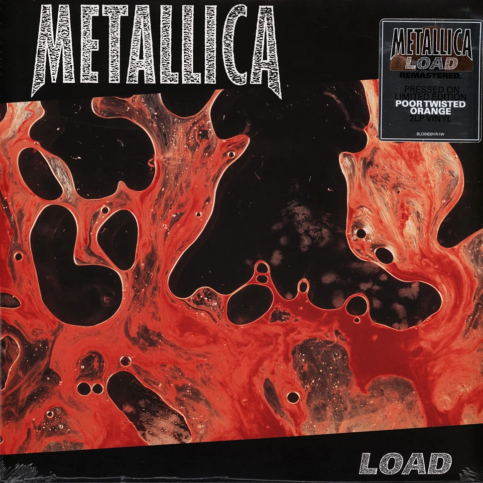 Metallica - Load Remastered 2025 Poor Twisted Orange Vinyl Edition
