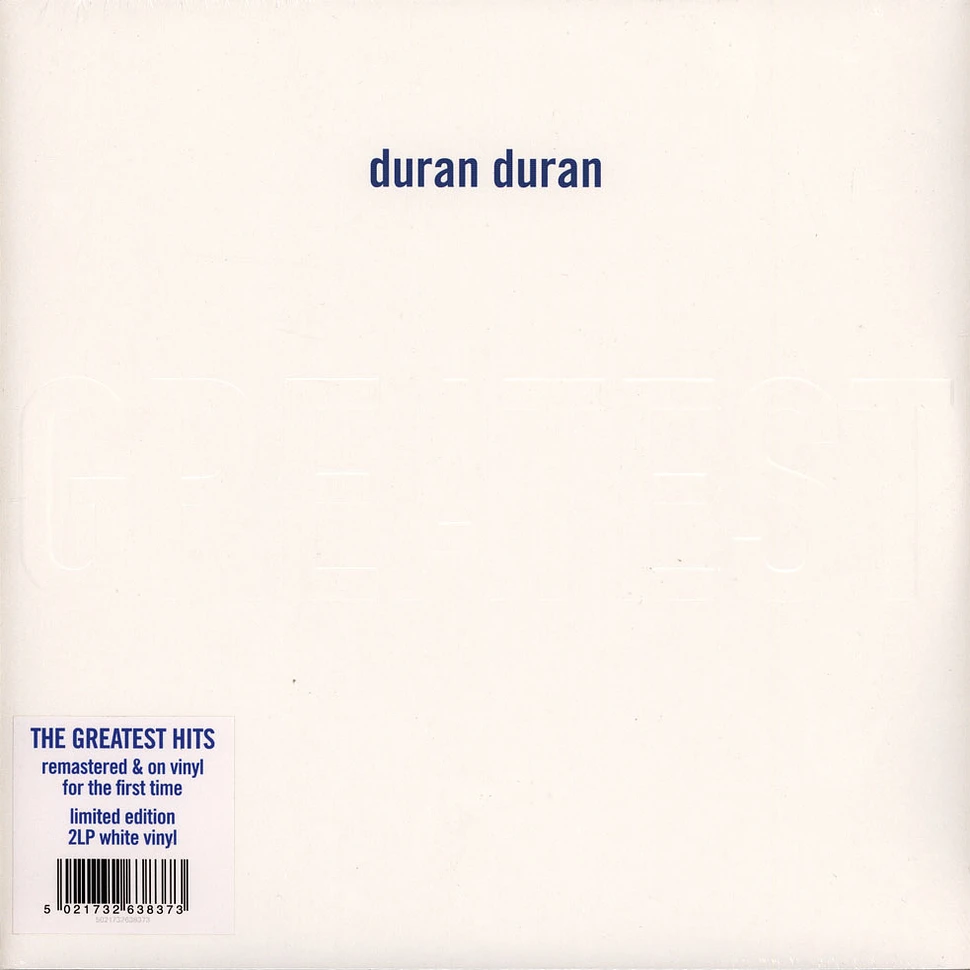 Duran Duran - Greatest White Vinyl Edition