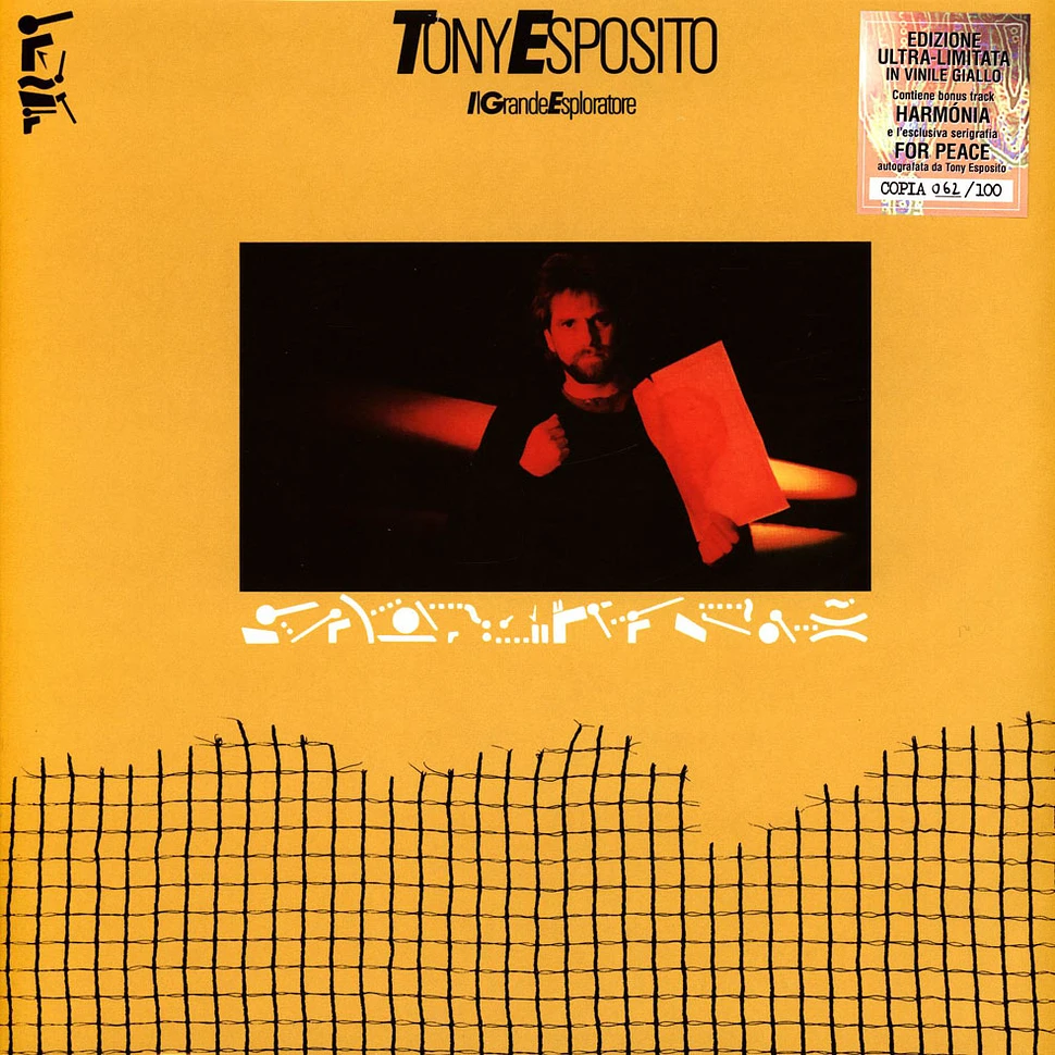 Toni Esposito - Il Grande Espoloratore Yellow Vinyl Edtion