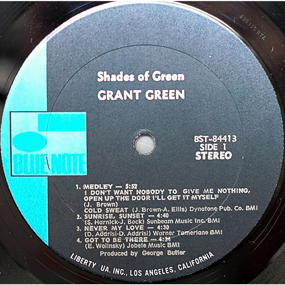 Grant Green - Shades Of Green - Vinyl LP - 1972 - US - Original | HHV