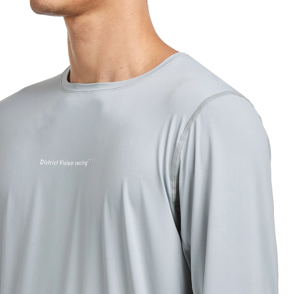 【新品】 District Vision ティーシャツ District Vision - Ultralight Aloe Long Sleeve Tee (Granite) | HHV