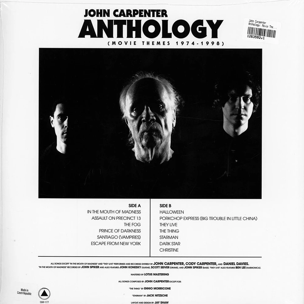 John Carpenter - Anthology: Movie Themes 1974-1998 Sea Blue Vinyl Edition