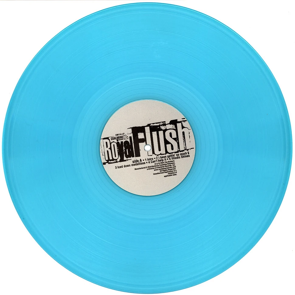Royal Flush - Ghetto Millionaire Record Store Day 2024 Baby Blue & Black Galaxy Vinyl Edition