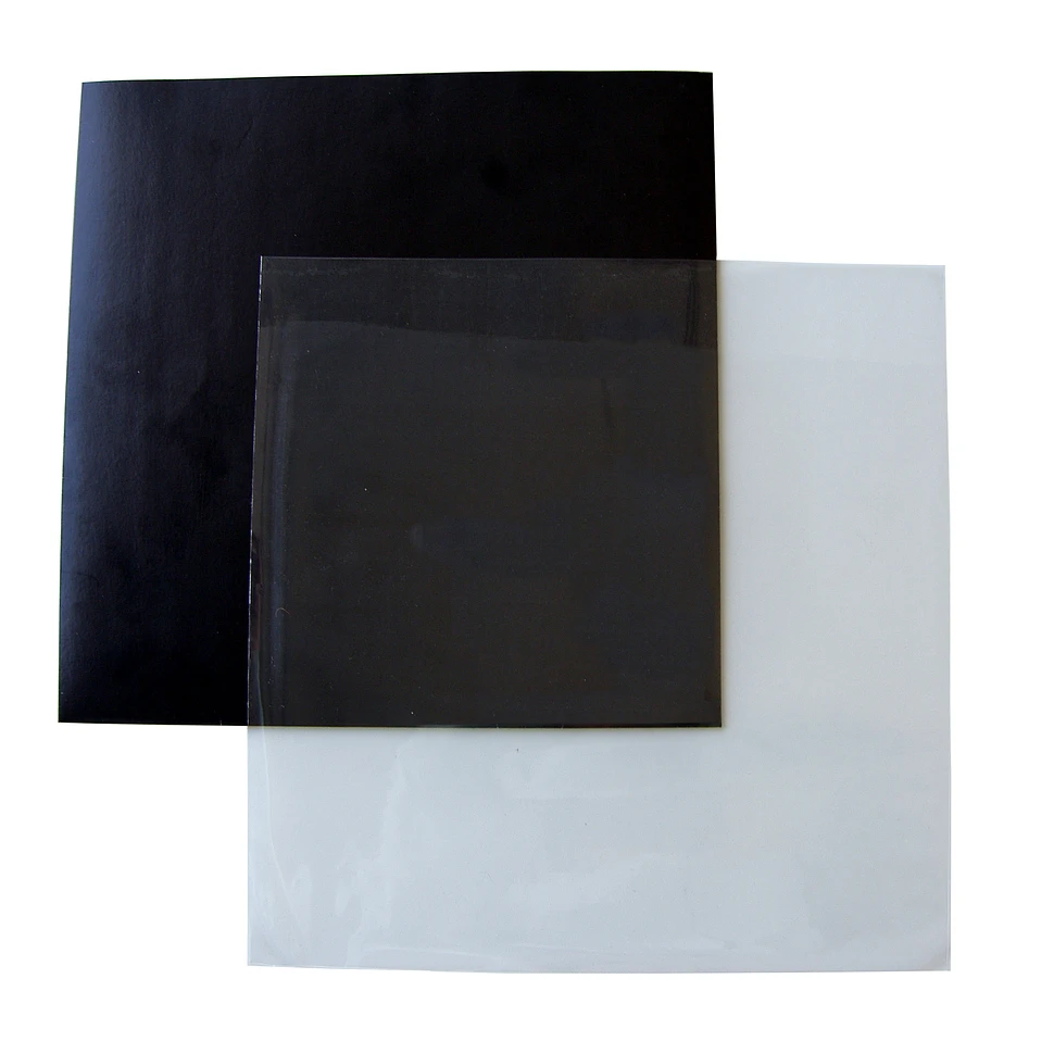 Audio Anatomy - 50X 12" PP Crystal Clear Outer Sleeves (80 Micron)