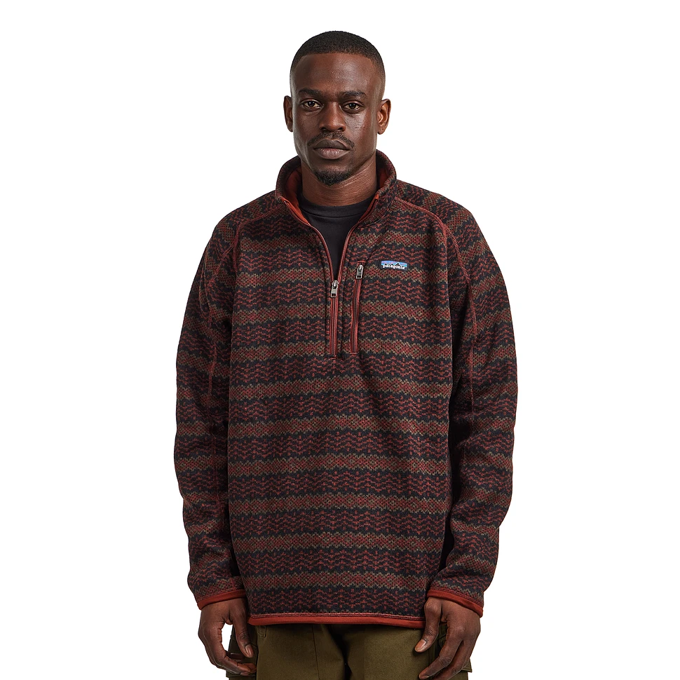 Patagonia - Better Sweater 1/4 Zip (Woven Together / Dried Vanilla