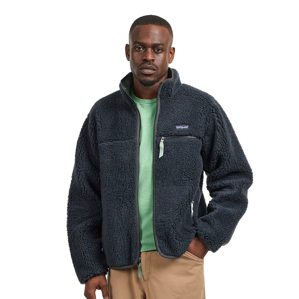 Patagonia - Natural Blend Retro Cardigan (Ink Black) | HHV