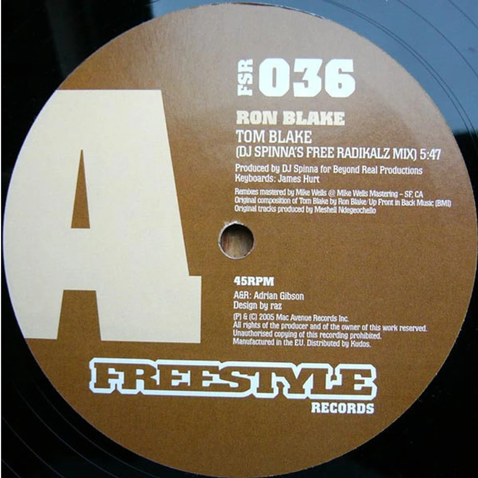 Ron Blake - Tom Blake - Vinyl 12