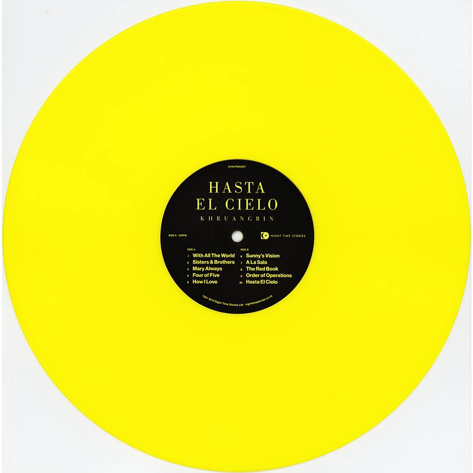 Khruangbin - Hasta El Cielo Yellow Vinyl Edition