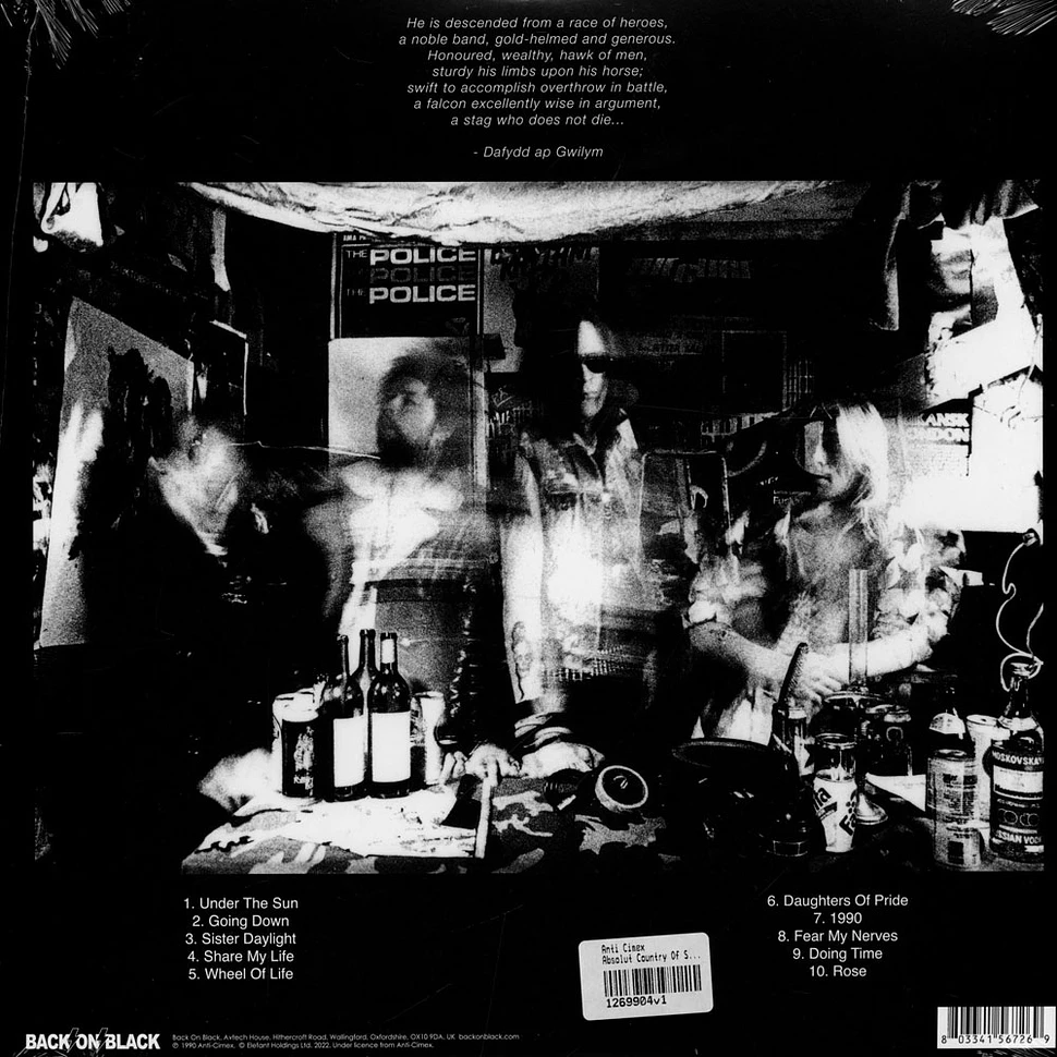 Anti Cimex - Absolut Country Of Sweden Limited Splatter Vinyl