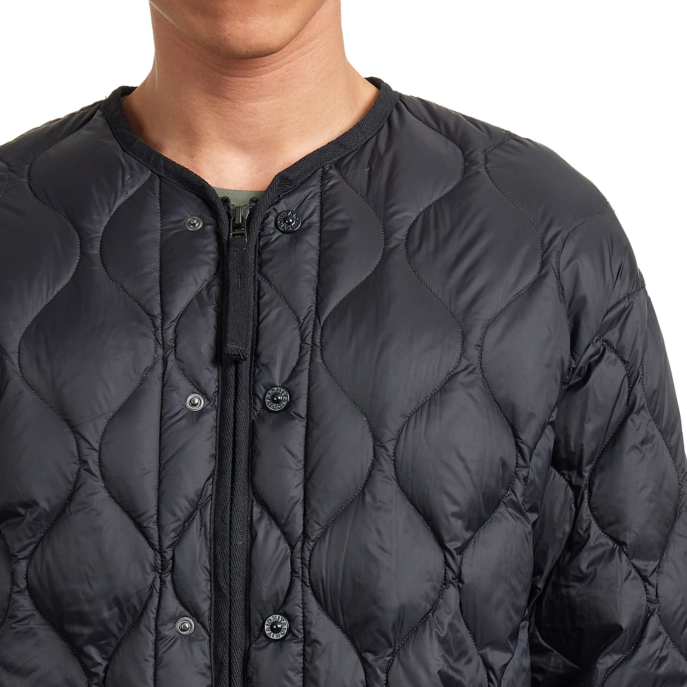 TAION - Military M65 Liner W-Zip Short Down Jacket (Soft Shell)