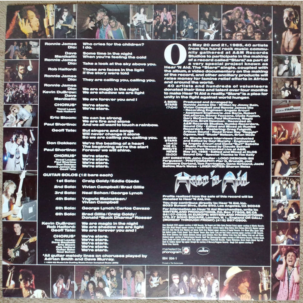 Hear n Aid Stars ヘヴィメタル　Dio Judas Yngwie Hear 'n Aid - Wikipedia