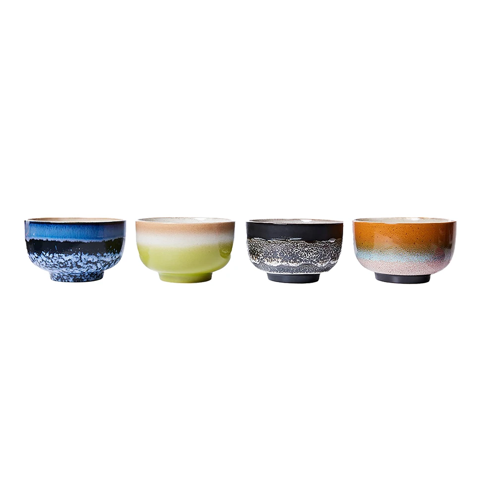 HKLIVING - 70s Ceramics: Noodle Bowls (Set of 4)
