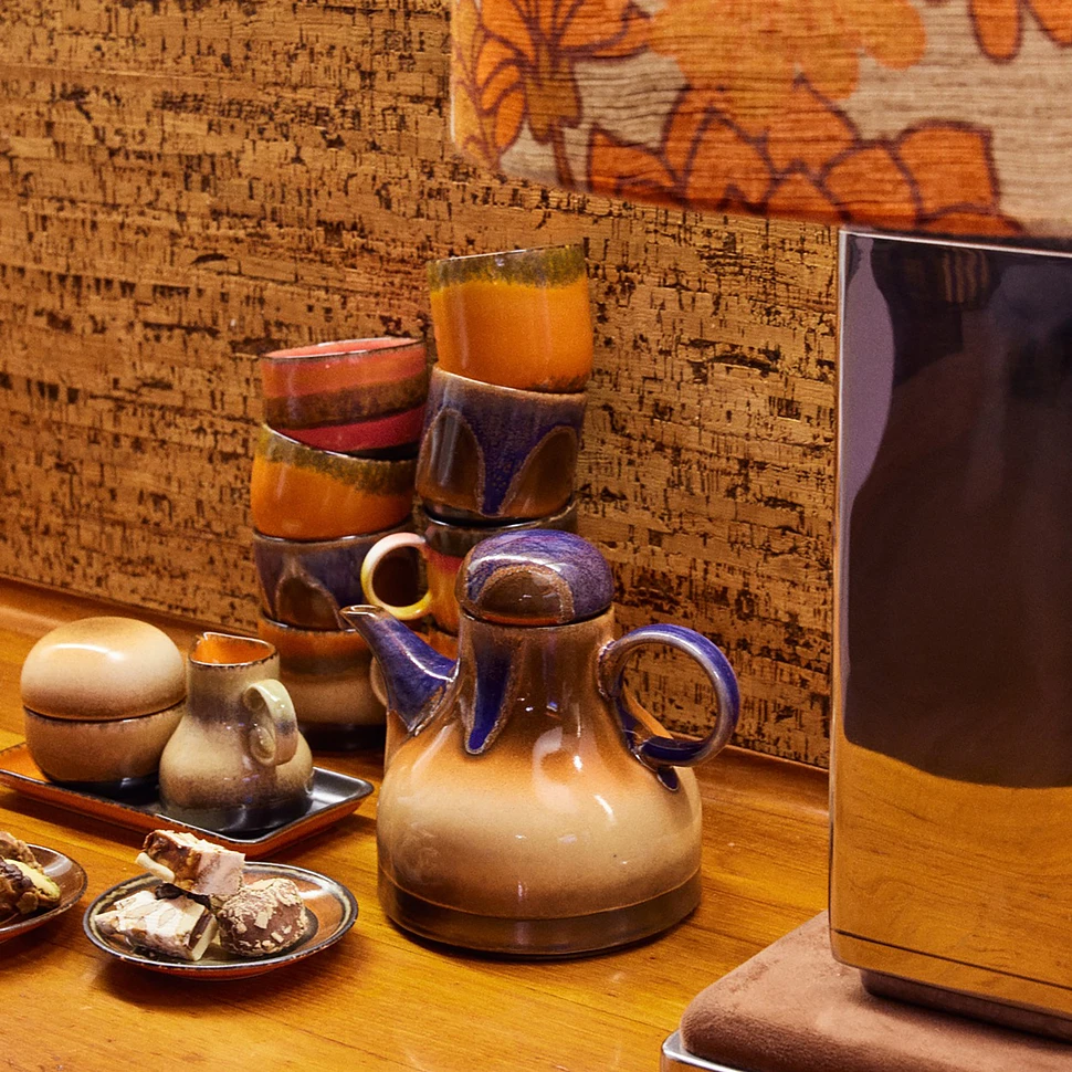 HKLIVING - 70s Ceramics: Café Cups (Set of 4)