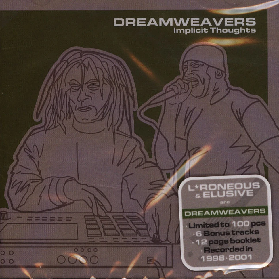 Dreamweavers - Implicit Thoughts - CD - 2001 - EU - Reissue