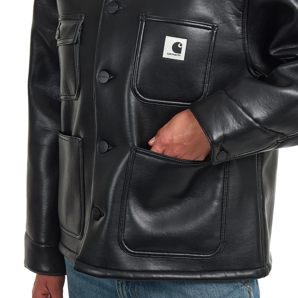 ジャケット・アウター W' Shepton OG Michigan Coat carhartt Carhartt WIP Shepton OG Faux Leather Michigan Barn Jacket | Shopbop