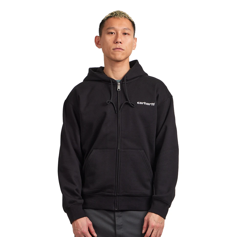 Carhartt WIP - Hooded Archive Lines Jacket (Black) | HHV