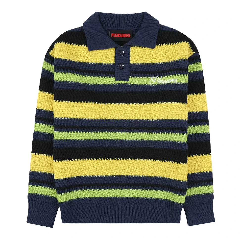 PLEASURES - Cooper Polo Sweater