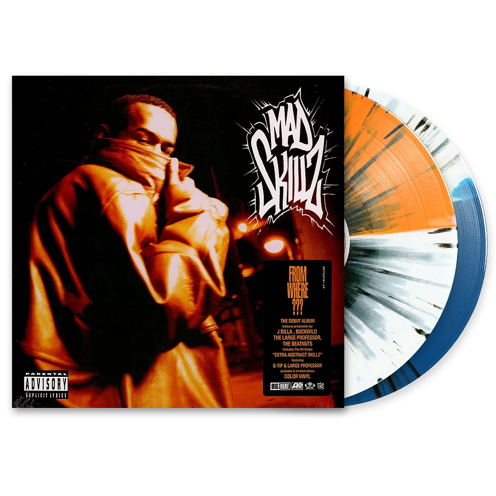 洋楽 MAD SKILLZ FROM WHERE??? LP Mad Skillz - From Where??? HHV EU Exclusive Splatter Vinyl Edition