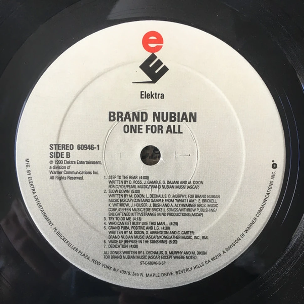 Brand Nubian - One For All