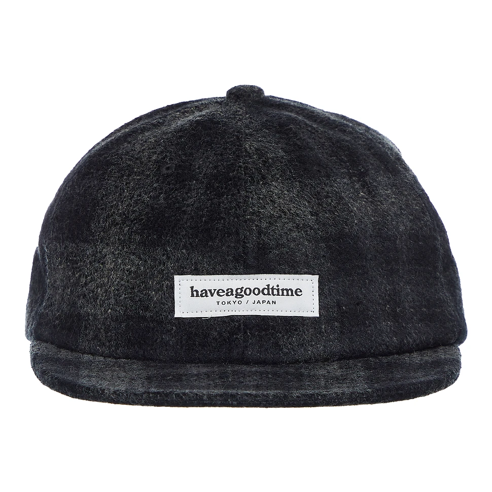 have a good time - Side Logo Needle Punch Check Cap
