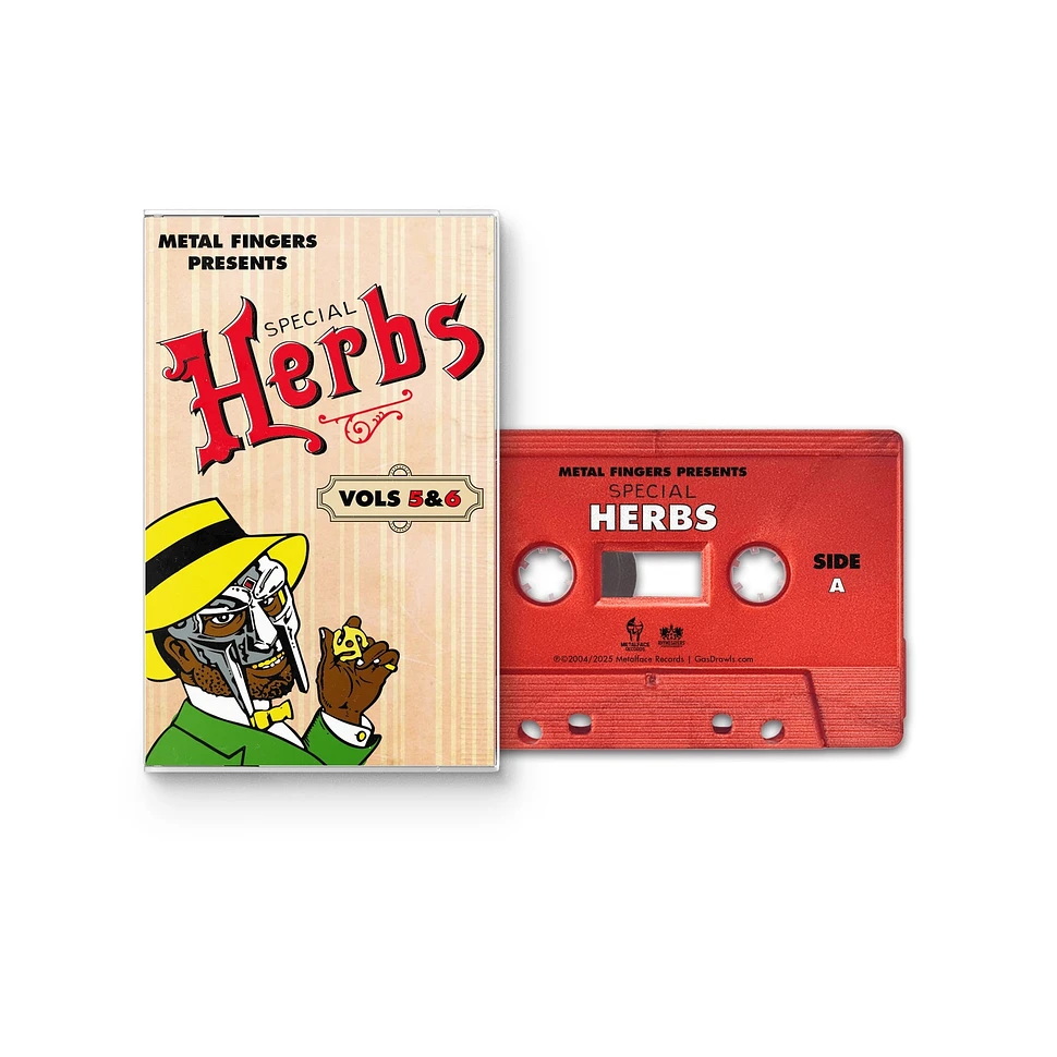 MF DOOM - Metal Fingers Presents: Special Herbs Volume 5 & 6