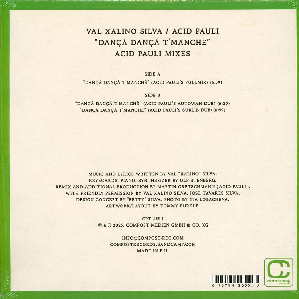 Val Xalino / Acid Pauli - Dançá Dançá T'manchê Acid Pauli Mixes