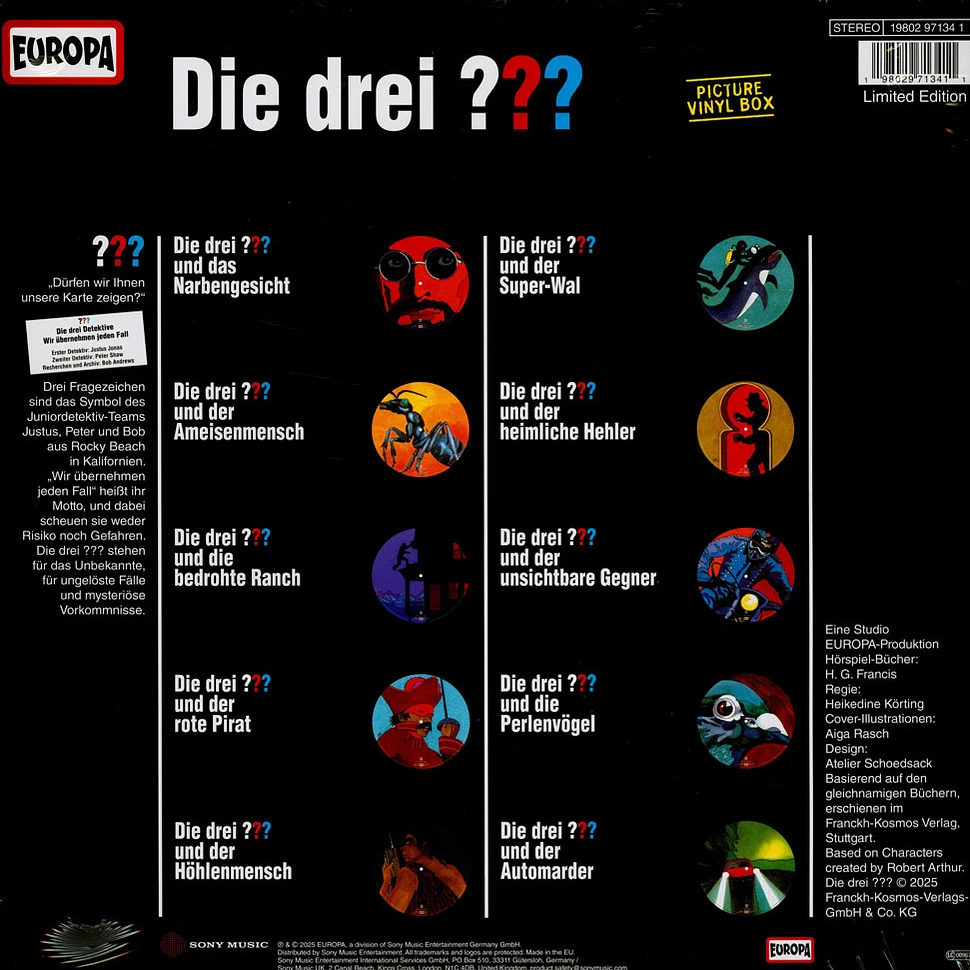 Die Drei ??? - OST Die ??? Vinyl Edition-Box Folgen 31 - 40