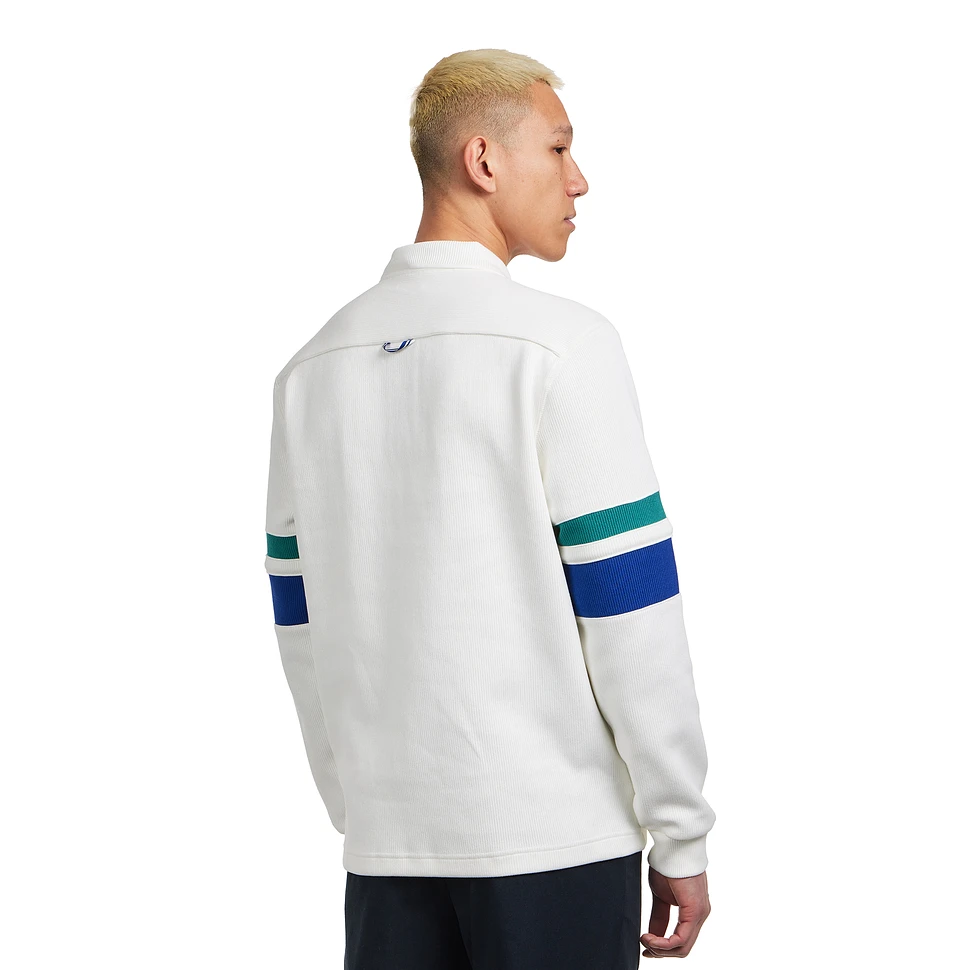 Fred Perry - Tipped Sleeve Collared Sweat
