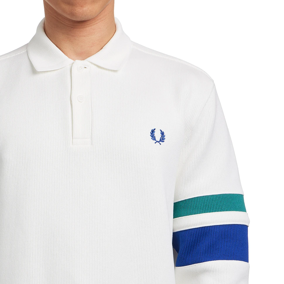 Fred Perry - Tipped Sleeve Collared Sweat