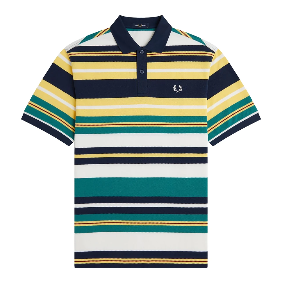 Fred Perry - Striped Relaxed Polo Shirt