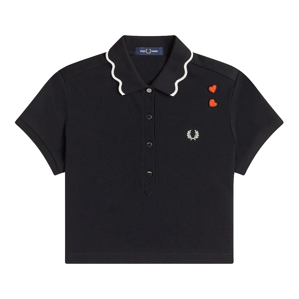 Fred Perry x Amy Winehouse Foundation - Scalloped Trim Polo Shirt