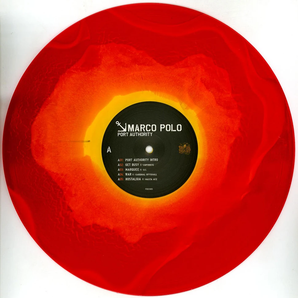 Marco Polo - Port Authority HHV Exclusive Orange Red Swirl Vinyl