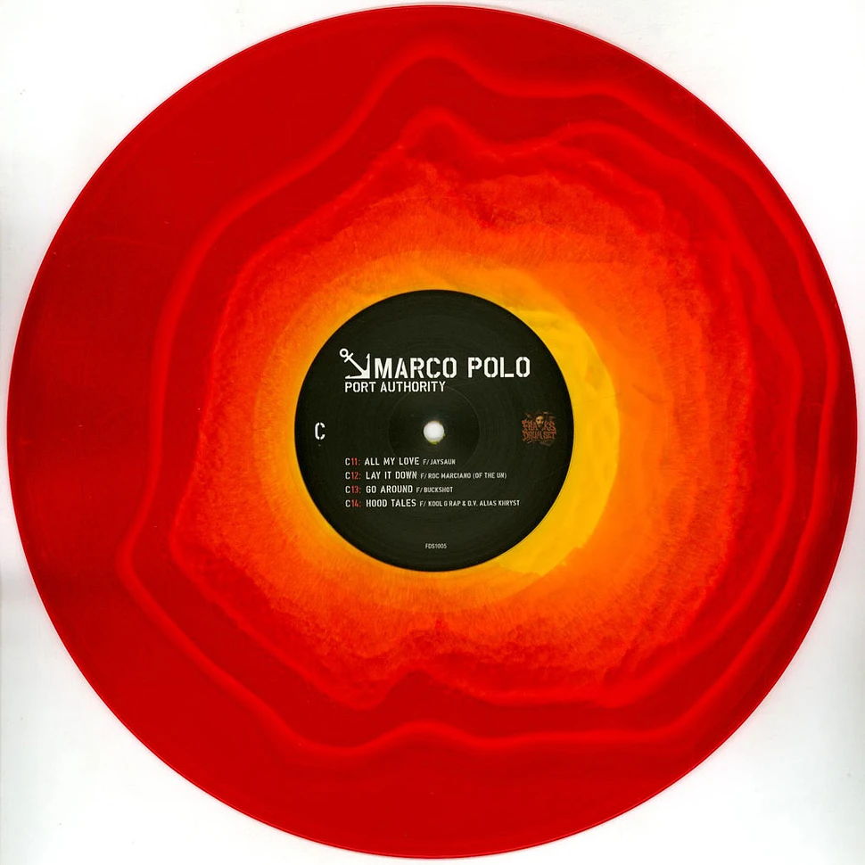 Marco Polo - Port Authority HHV Exclusive Orange Red Swirl Vinyl
